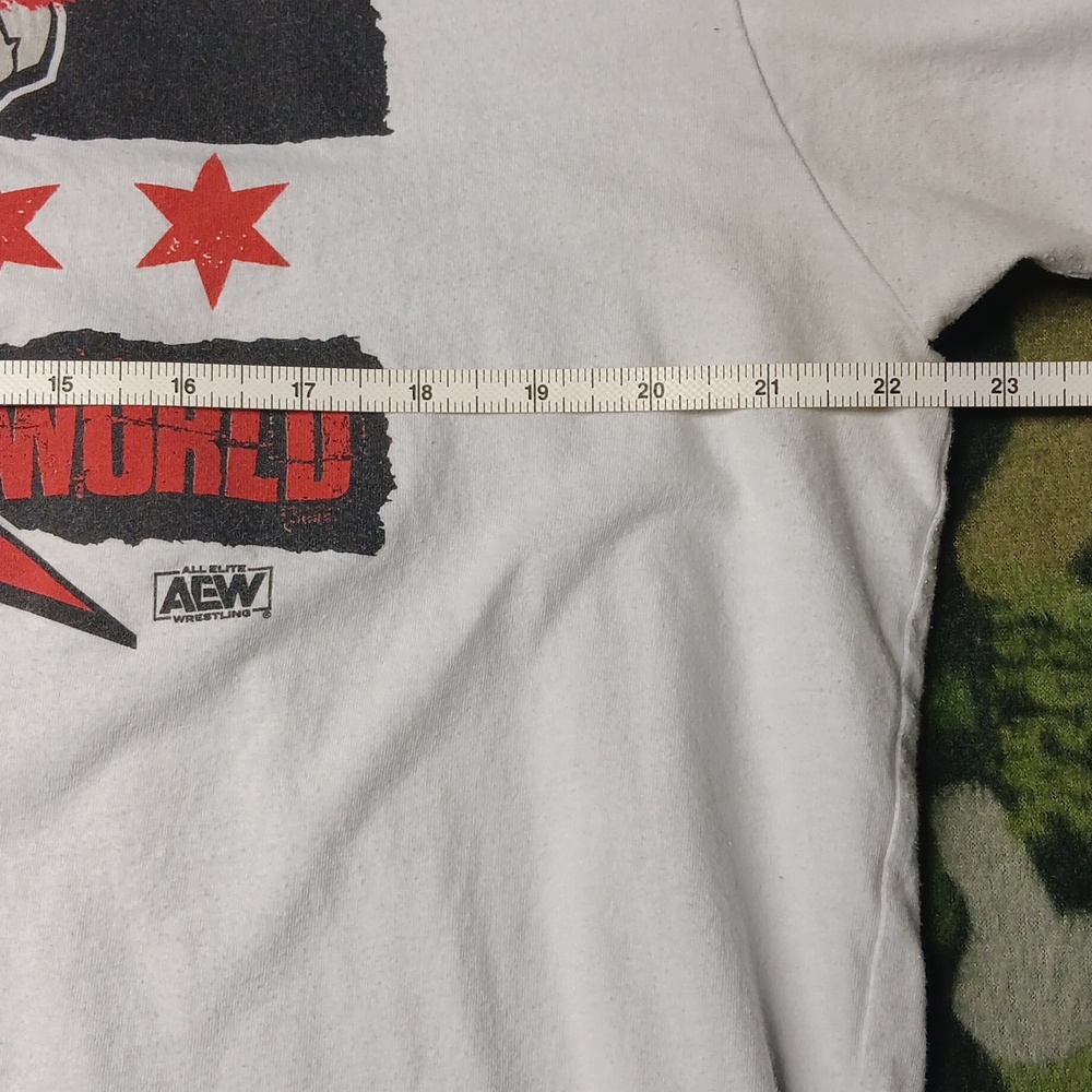 CM Punk XL AEW Debut Rampage @ United Center Chicago Shirt RARE - Picture 6 of 7